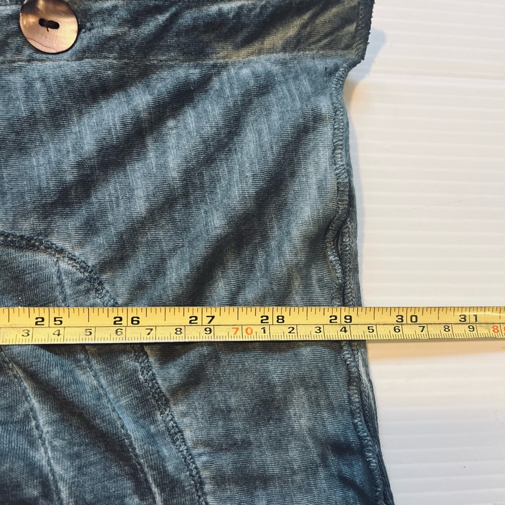 Parsley And Sage Button Uptunic Top Small Oversiz… - image 7